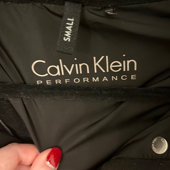 Calvin Klein black jacket Performance Puffer jacket size S - Picture 4 of 7